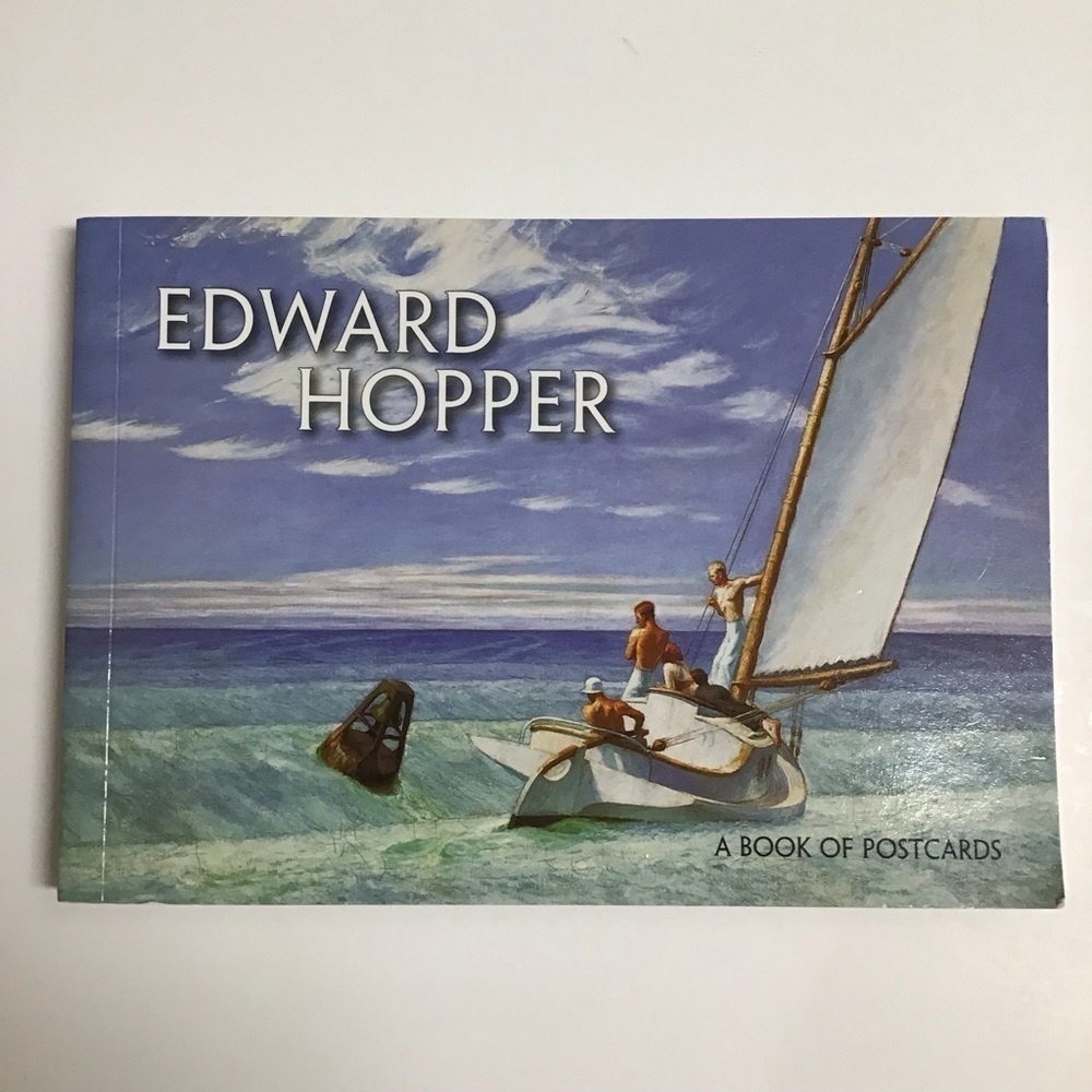 Edward Hopper Book of Postcards 30 Art Museum Works Realism Artist NEW Vintage